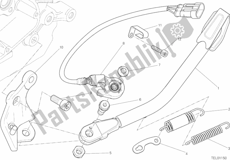 Todas las partes para Estar de Ducati Scrambler Icon Dark 803 2020